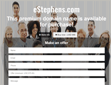 Tablet Screenshot of estephens.com